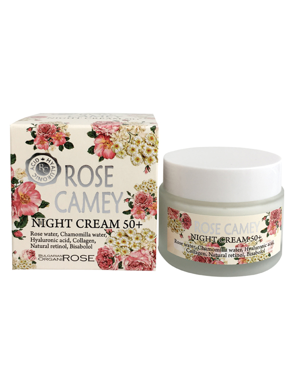 Крем для лица 50+ Rose Camey